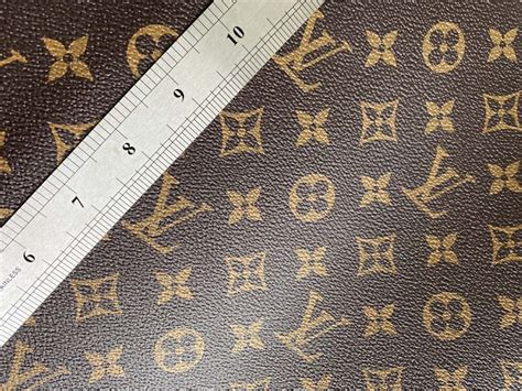 lv monogram leather fabric